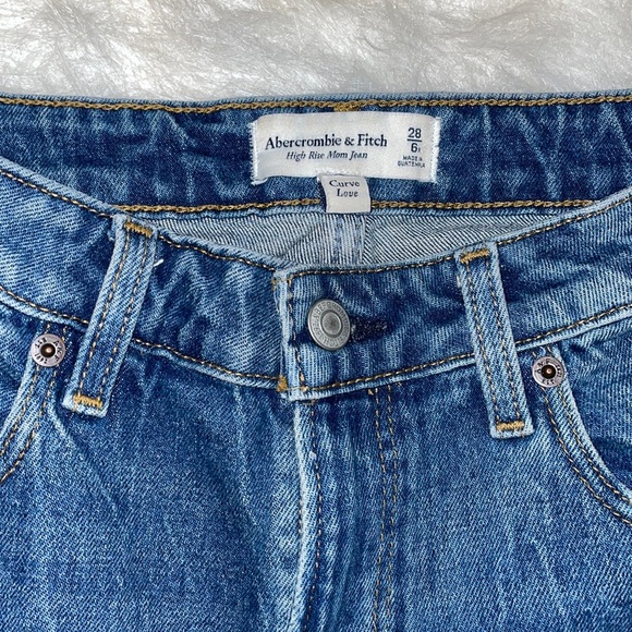 Abercrombie & Fitch Denim - abercrombie curve love mom jean